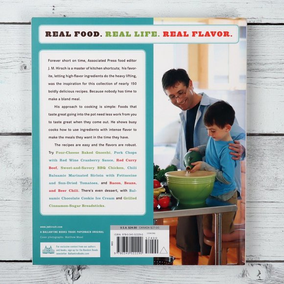 HIgh Flavor Low Labor Reinventing Weeknight Cooking by J.M. Hirsch Paperback - Picture 2 of 4